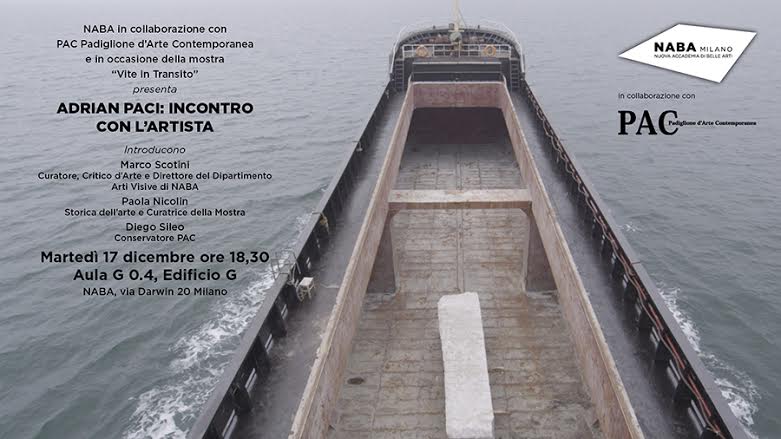 Incontro con Adrian Paci